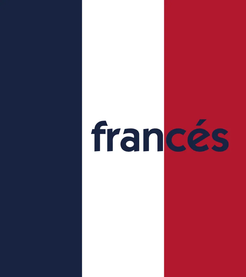 bandera Francia texto